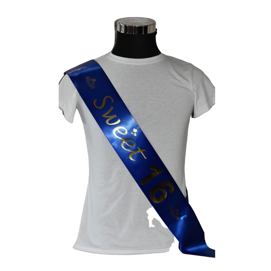 Sweet 16 ~ Birthday Sash