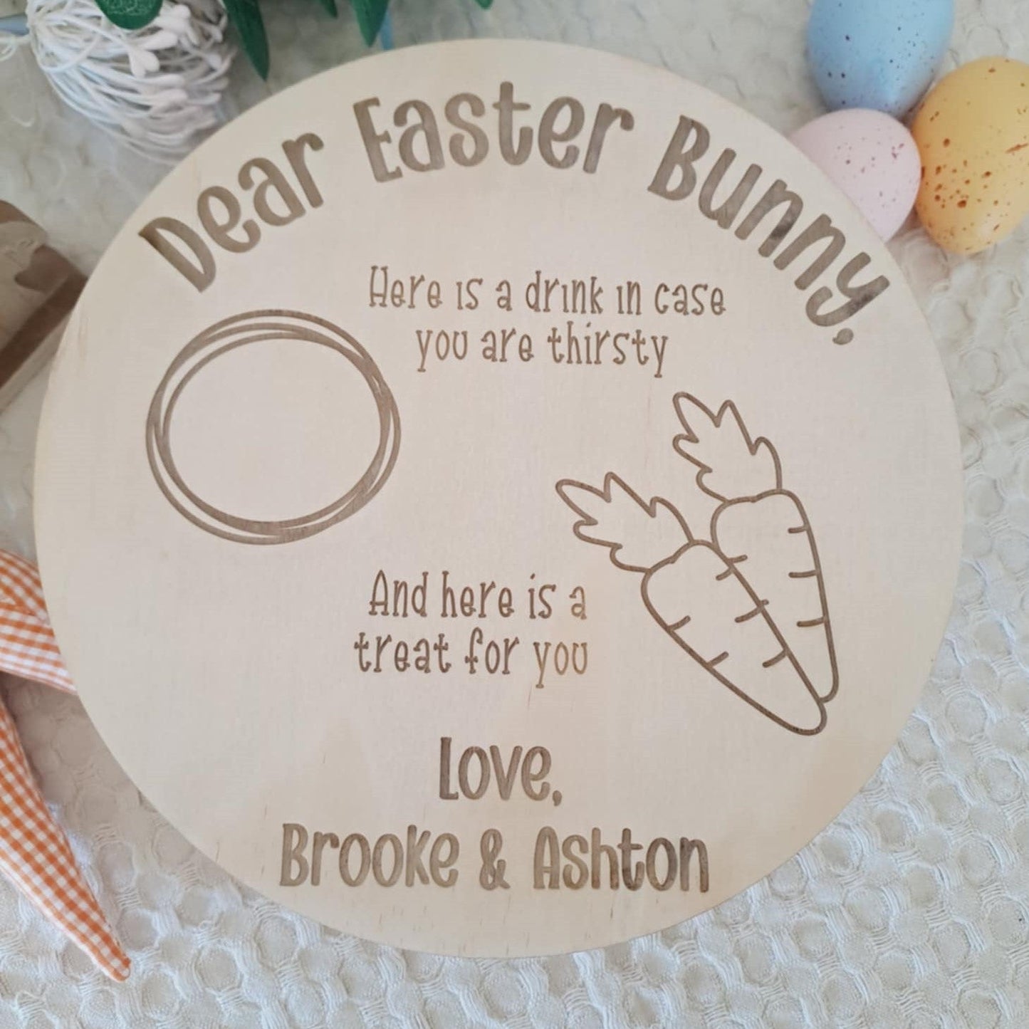 Easter Treat Tray | Circle
