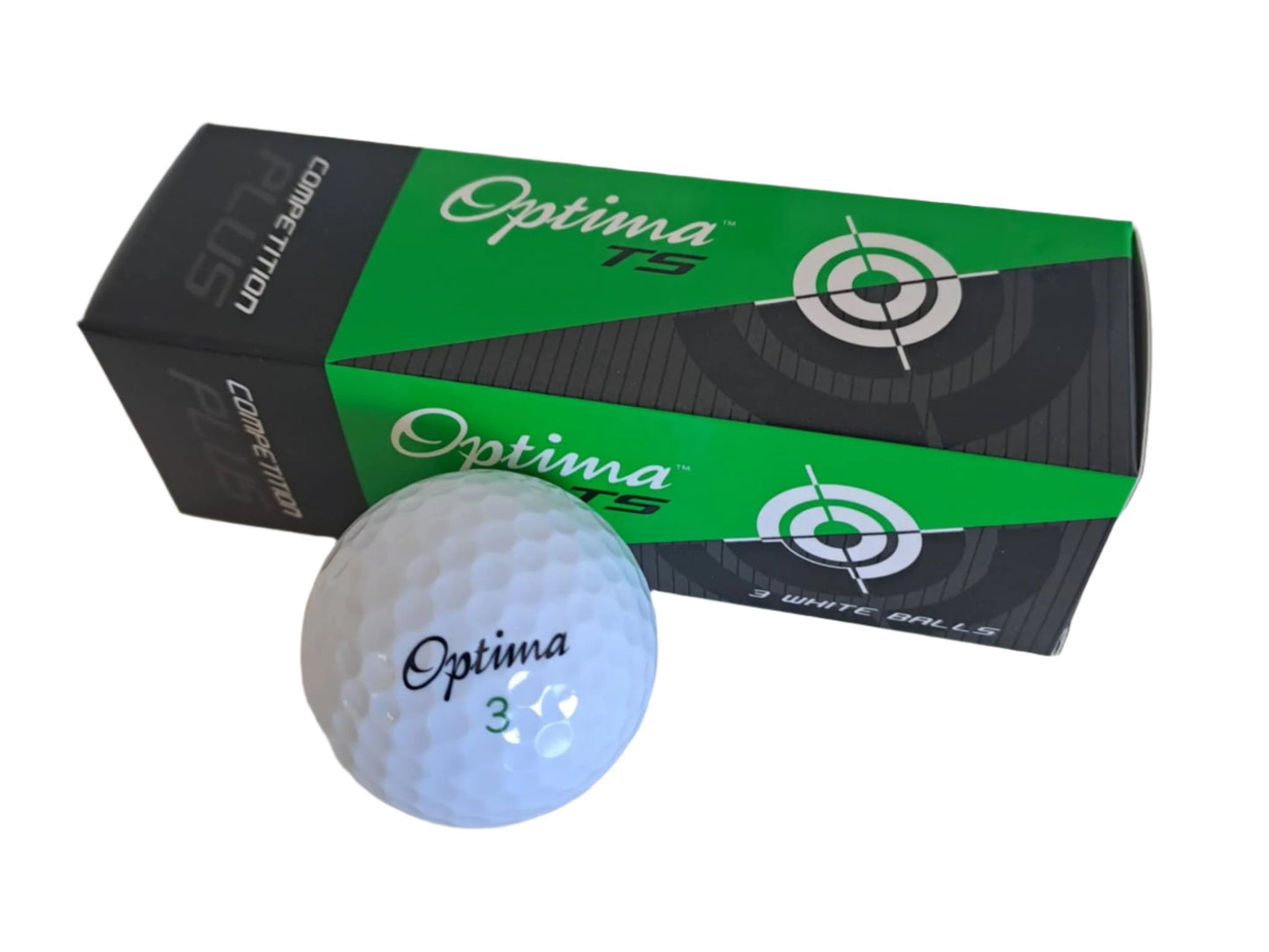 Personalised Golf Ball - Set of 3 - Most Average Golfer