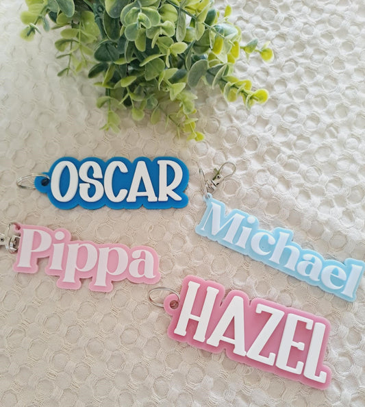 Personalised 3D Bag Tags