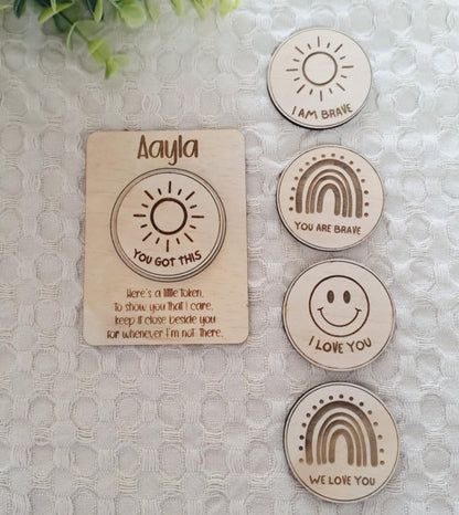 Personalised Affirmation Pocket Hug