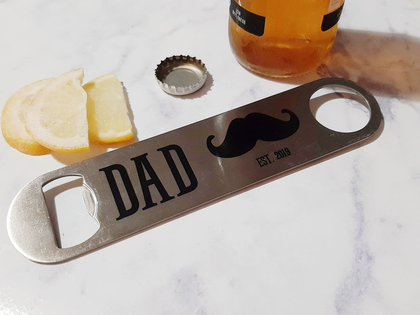Stainless Steel Bottle Openers- Dad designs