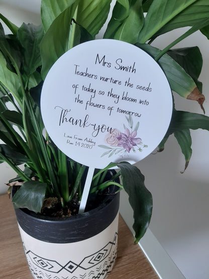 Teacher / Educator Planter Stem