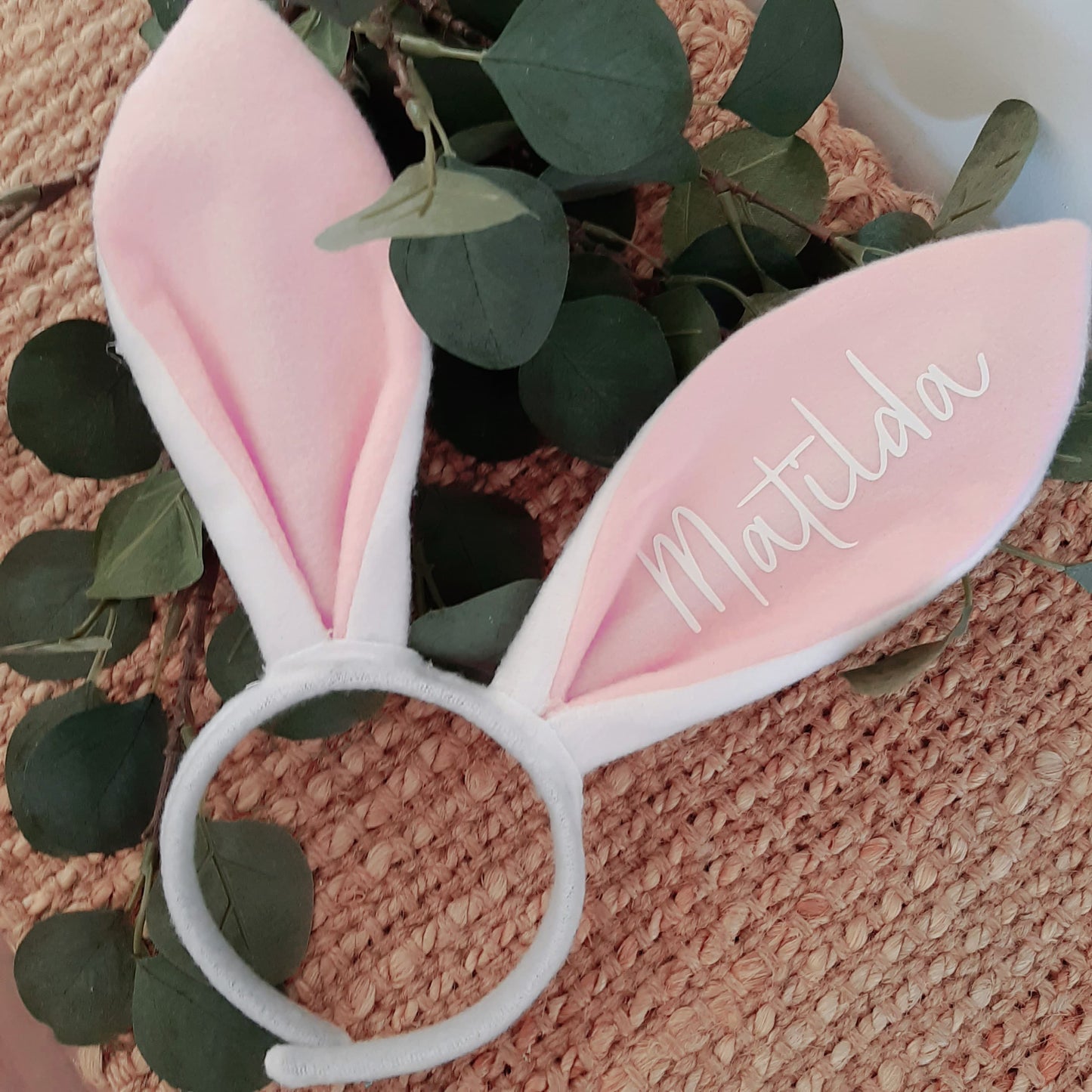 Easter Bunny Ears ~ Personalised