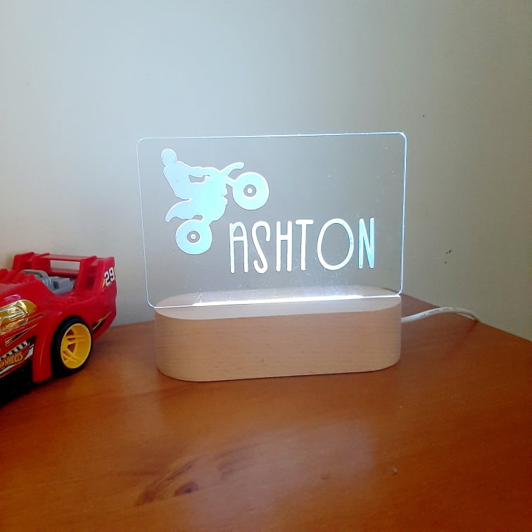 Personalised Night Light-  Picture