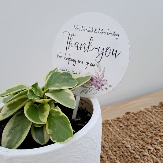 Teacher / Educator Planter Stem