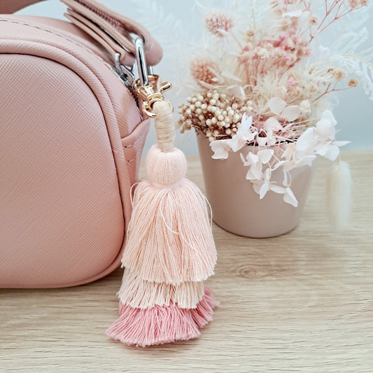 Dani Tassel Keychain