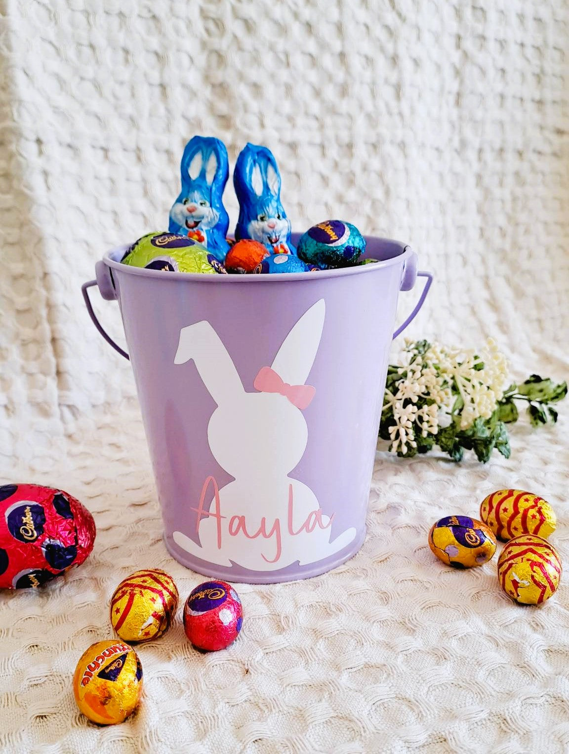 Easter Egg Hunting Bucket ~ Personalised