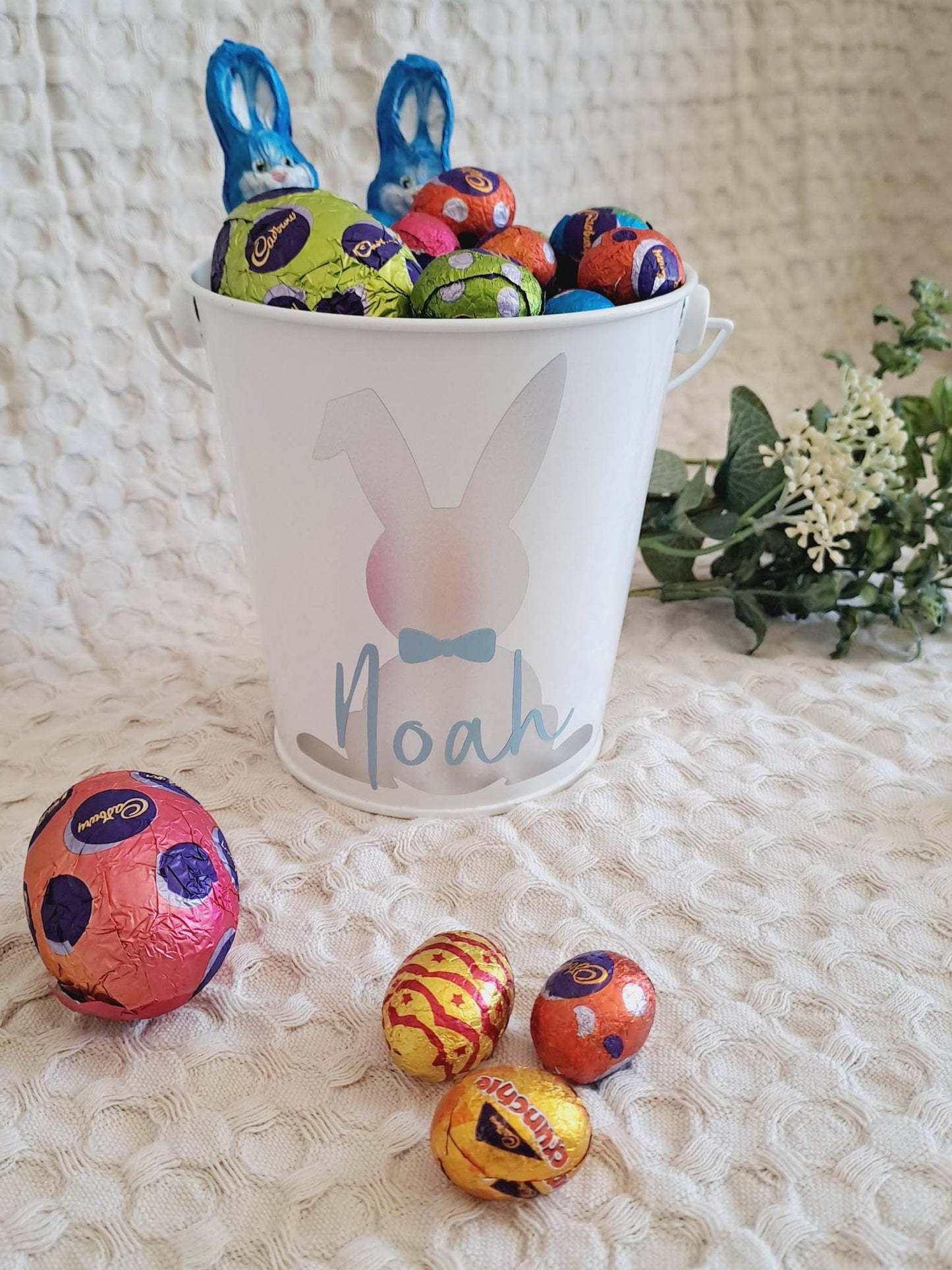 Easter Egg Hunting Bucket ~ Personalised