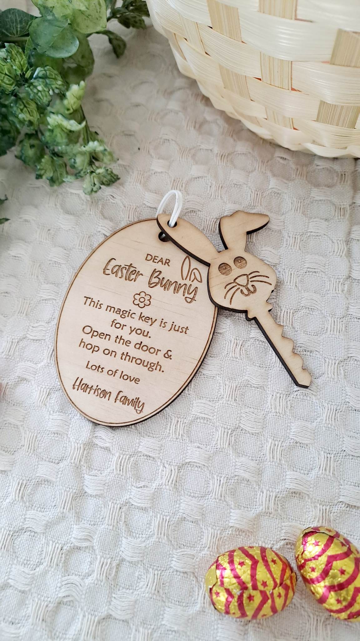 Easter Bunny Magic key