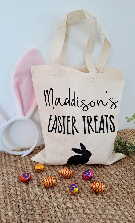 Personalised Easter Hunt Bag - Bunny design